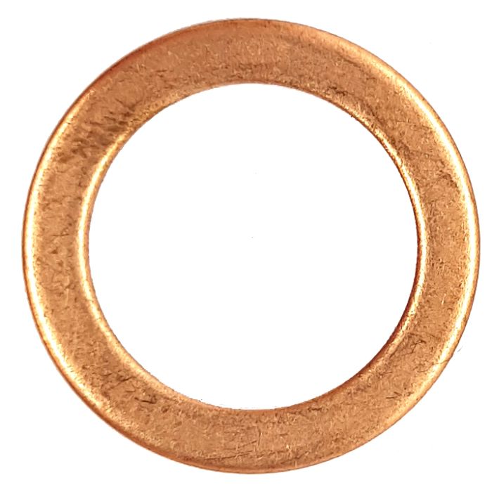 Oil Drain Plug Gasket – Fits Suzuki Outboards 8-30HP (Replaces Suzuki 09168-12017)