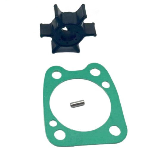 Water Pump Impeller with Key – Fits Yamaha 4HP 5HP 6HP (Replaces 6E0-44352-00, 18-3073, 500325, 9-45611)