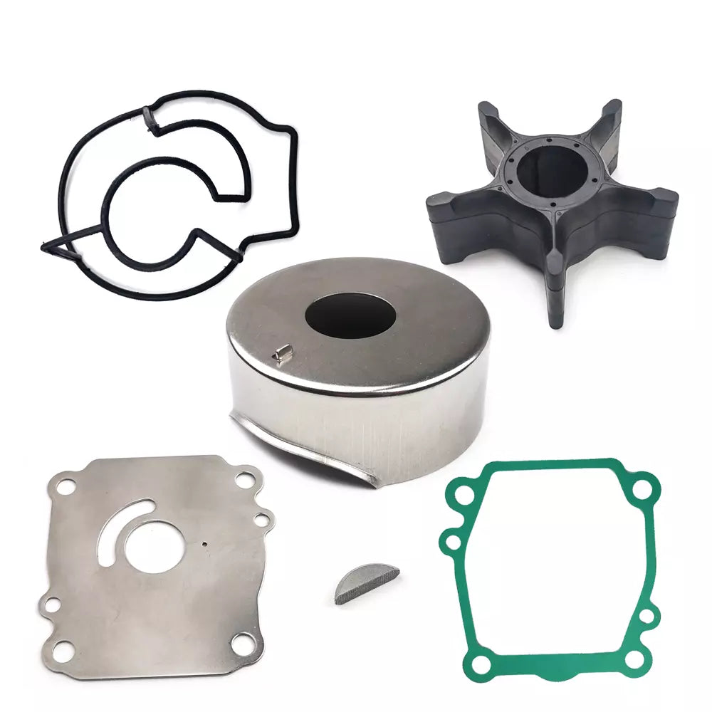 Water Pump Impeller Kit – Fits Suzuki DF100A/DF115/DF115A/DF140A/DF200A 4-Stroke Outboards (Replaces 17400-92J21, 17400-92J22, 17400-92J23)