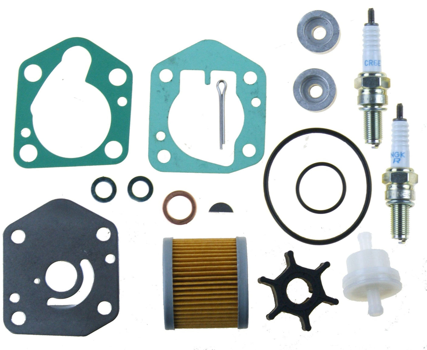 Suzuki Outboard Maintenance Kit – Fits Suzuki DF8A/DF9.9A (Replaces 17400-99840, 17400-99841)