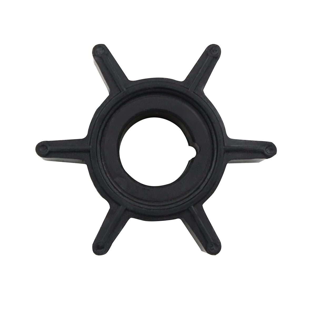 Water Pump Impeller – Fits Mercury/Tohatsu/Evinrude 2.5–6 HP 4-Stroke & 2–5 HP 2-Stroke (Replaces 47-161543, 369-65021-1, 5040180)