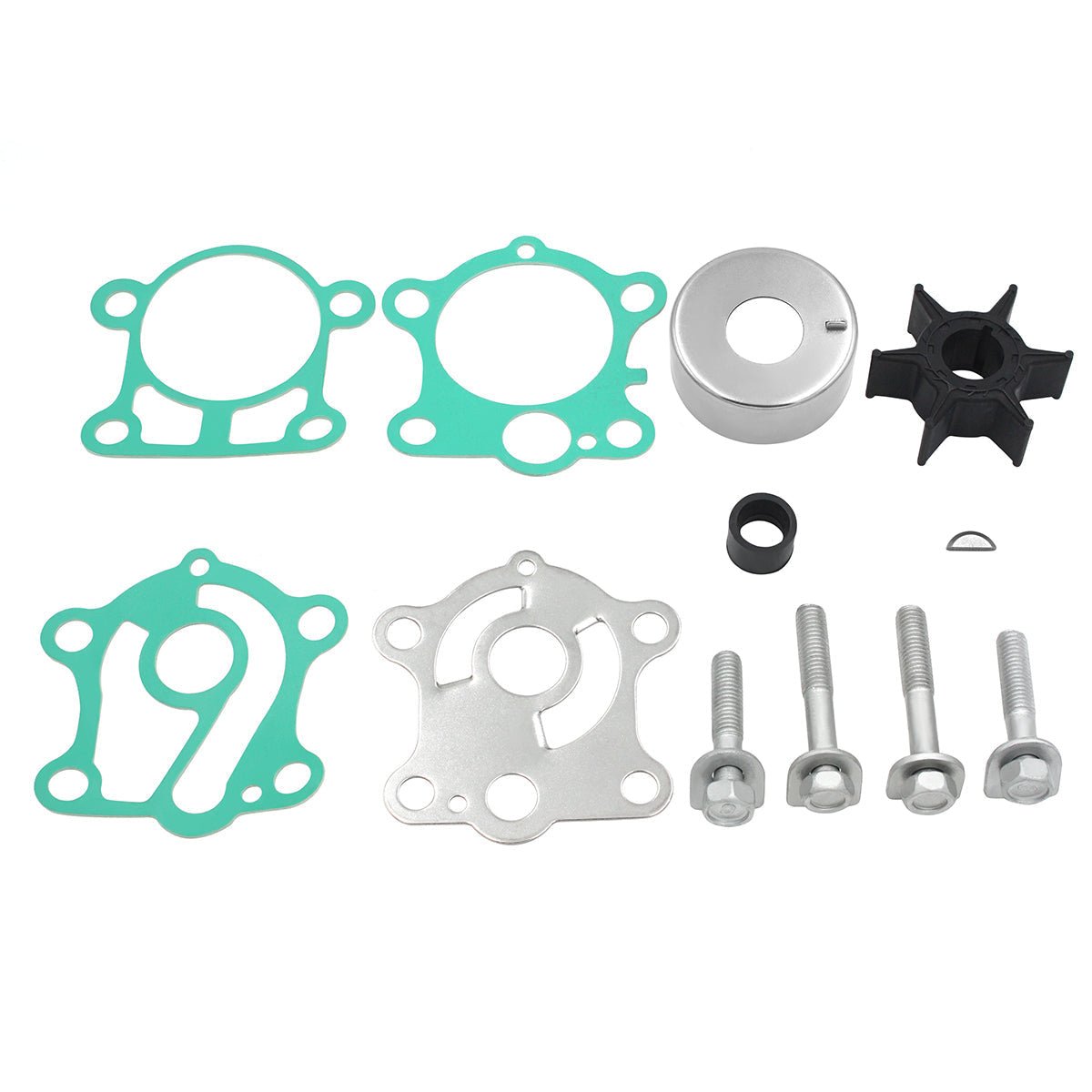 Water Pump Impeller Kit – Fits Yamaha 40/50/60HP 2-Stroke & 4-Stroke (Replaces 63D-W0078-01-00)