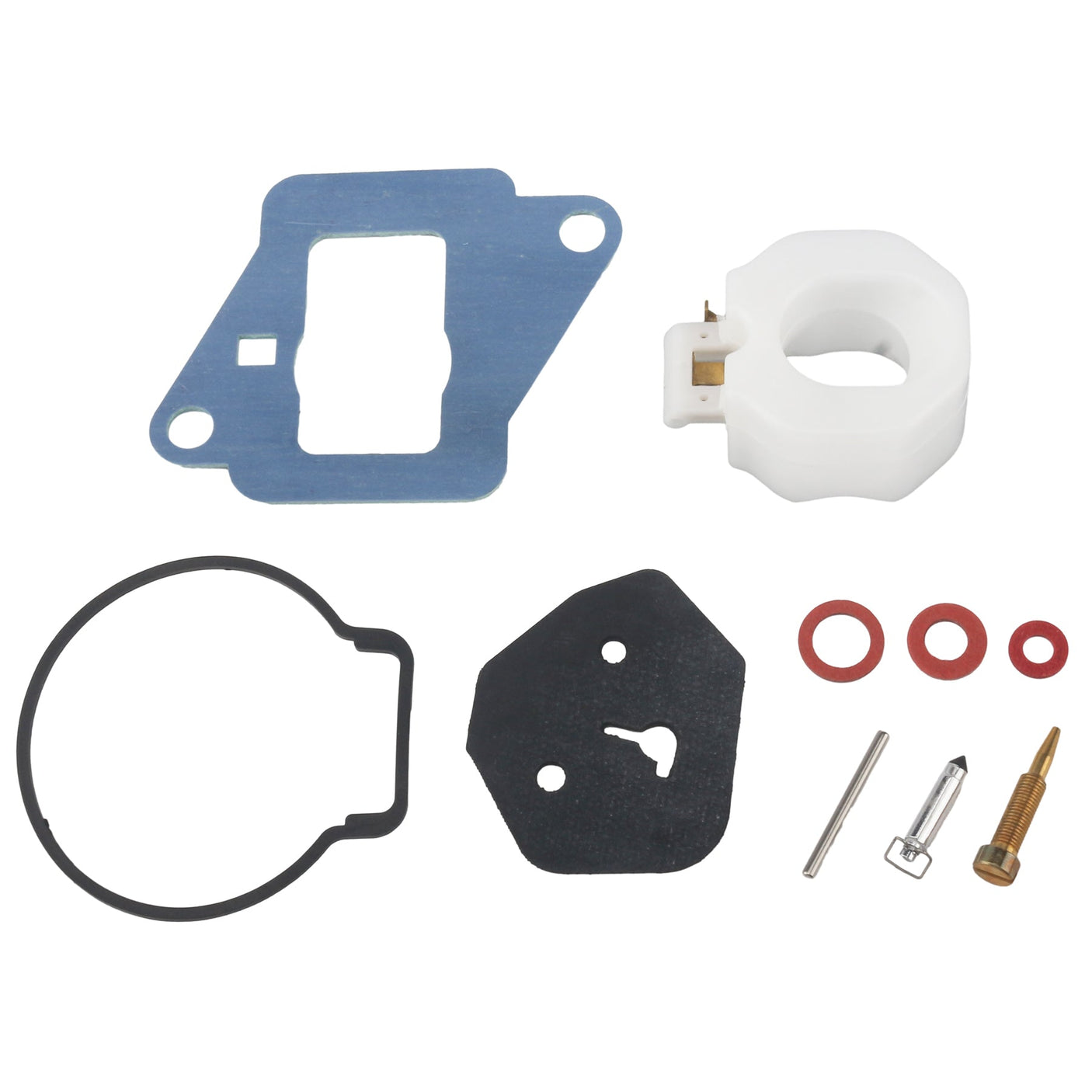 Carburetor Repair Kit – Fits Yamaha, Mercury/Mariner 9.9-15HP (Replaces 6E7-W0093-04-00, 18-7769, 15347M)