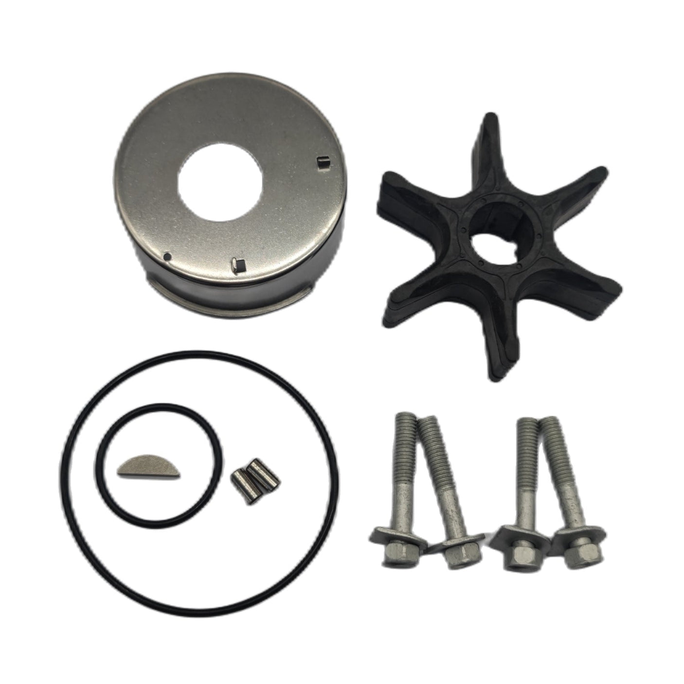 Water Pump Impeller Repair Kit – Fits Yamaha F50A 4-Stroke 50HP (Replaces 6BG-W0078-01)