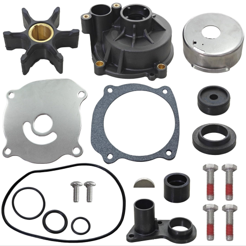 Water Pump Impeller Kit with Housing – Fits Johnson/Evinrude V4 & V6 (Replaces 395073, 388644, 389158, 777813)