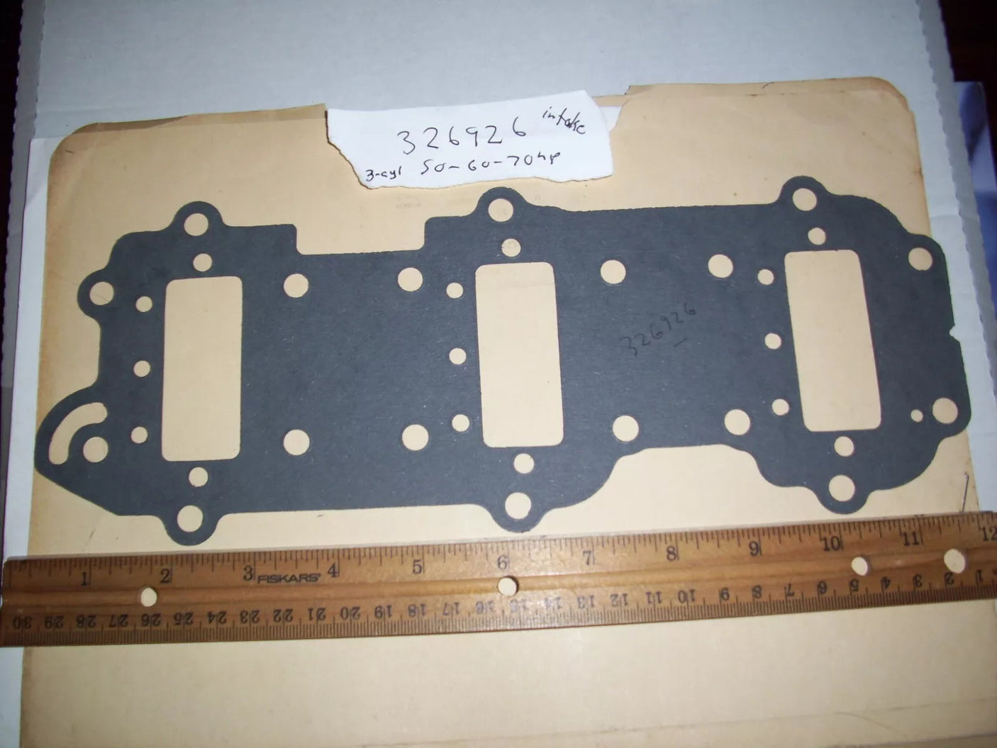 Intake Gasket – Fits Johnson/Evinrude 3-Cylinder 50-70HP (Replaces 0317307, 326926, 0326926)