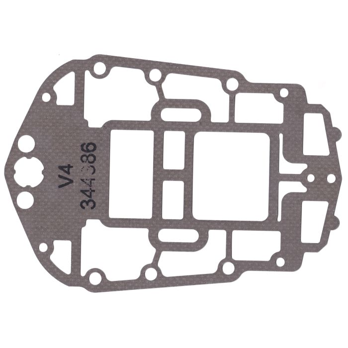 Exhaust Housing Gasket – Fits Bombardier/OMC 60° V4 Engines (Replaces 344386)