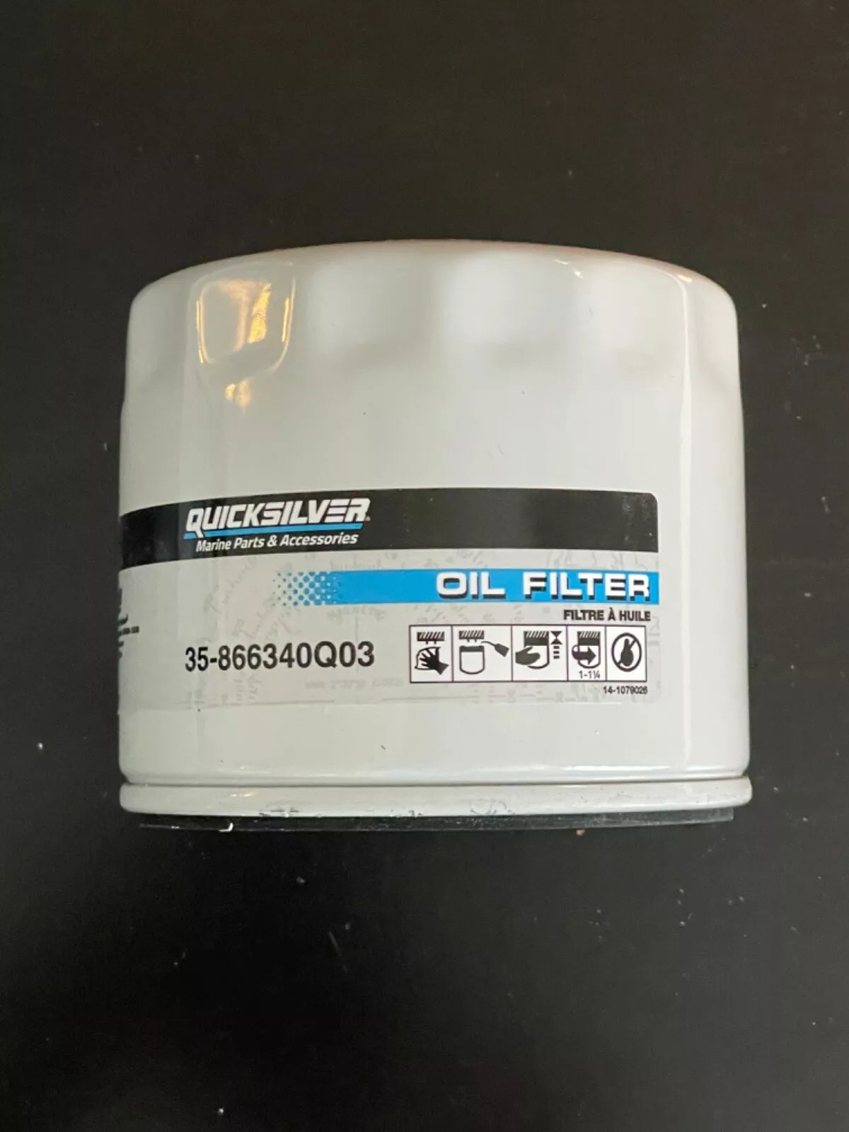 Oil Filter – Fits Mercury/MerCruiser Engines (Replaces 35-866340Q02)