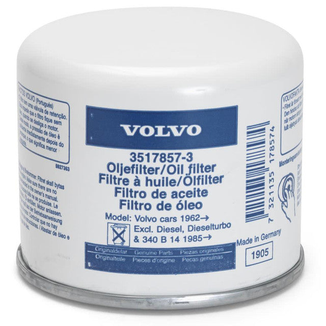 Oil Filter – Fits Volvo Penta Marine & Industrial Engines (Replaces 3517857)