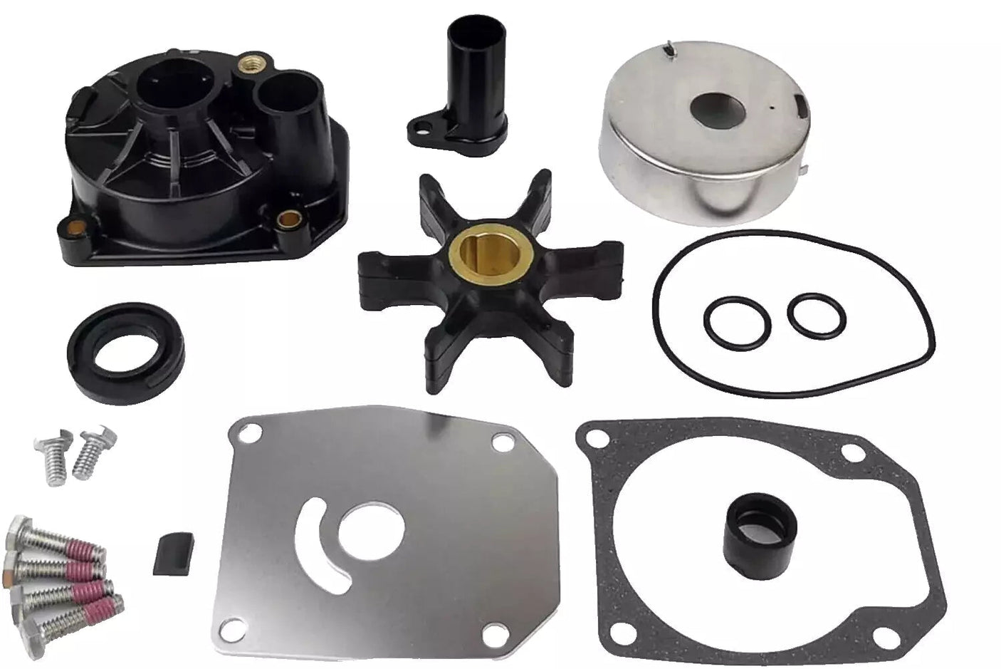 Water Pump Kit with Housing – Fits Johnson/Evinrude 65-75 HP (Replaces 438602, 391634)