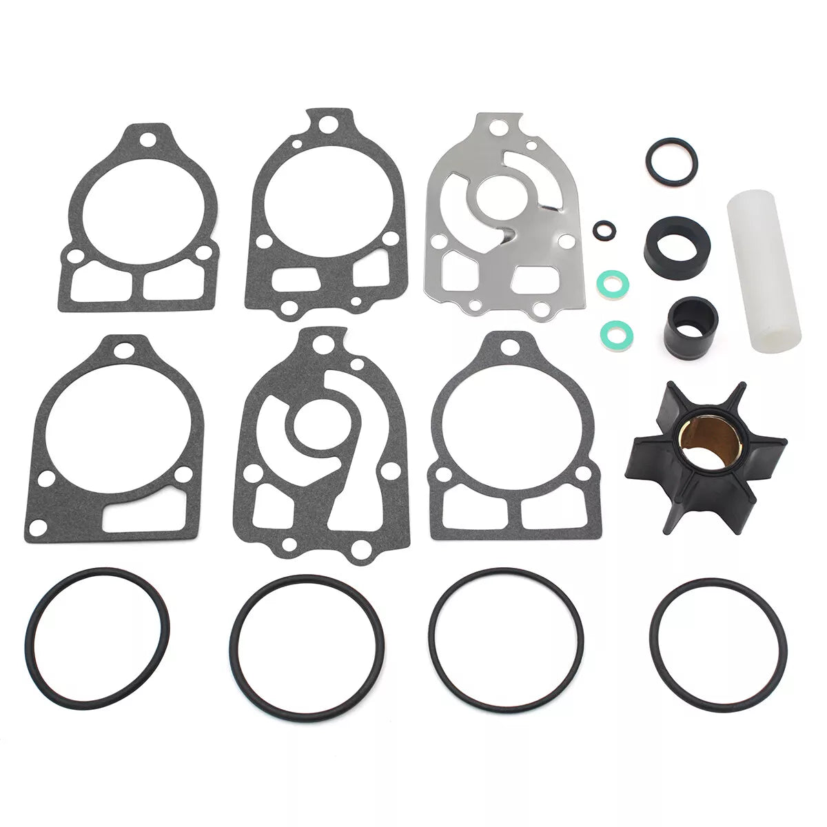 Water Pump Impeller Kit – Fits Mercury/Mariner 65 HP through V-6 Outboards & MerCruiser I/R/MR/Alpha Drives (Replaces 47-89984Q5)