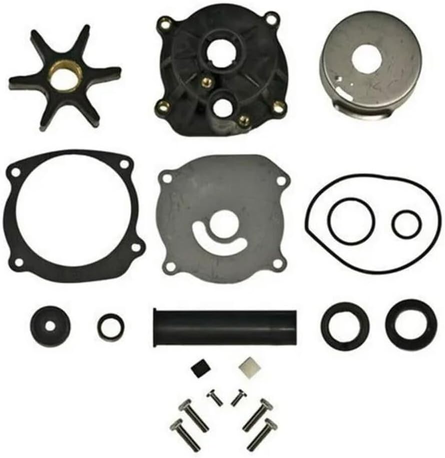 Water Pump Kit with Housing – Fits Johnson/Evinrude 75-300 HP V4/V6/V8 Engines (Replaces 5001595, 0435929, 0777802)