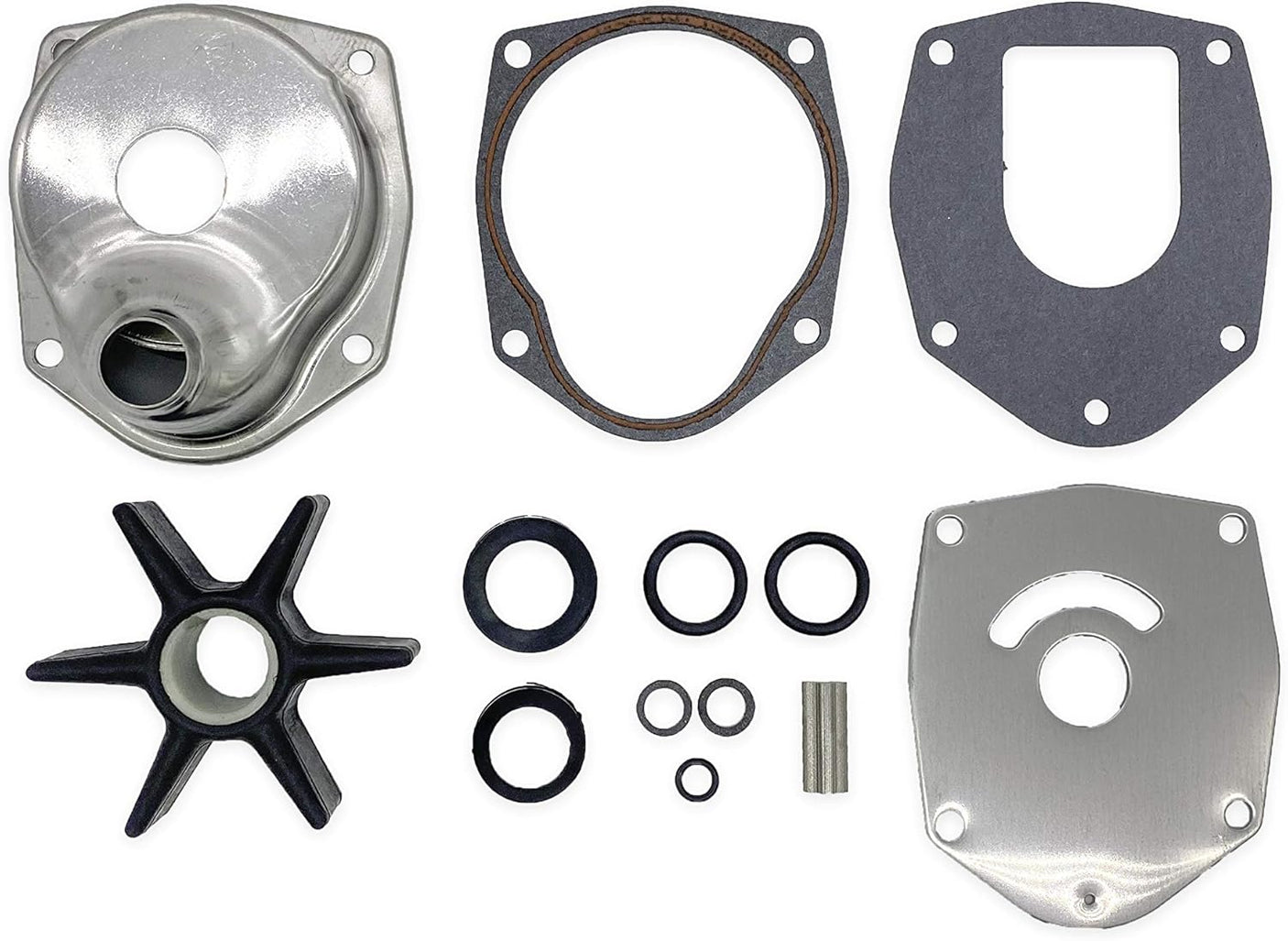 Water Pump Rebuild Kit – Fits Mercury 3.0L DFI 200-300HP Outboards (Replaces 817275A5, 817275A6)
