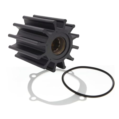 Water Pump Impeller Repair Kit – Fits Johnson, Yamaha, Jabsco, Yanmar (Replaces 09-812B-1, 6TA-12457-00, 13554-0001-P, 119773-42600)