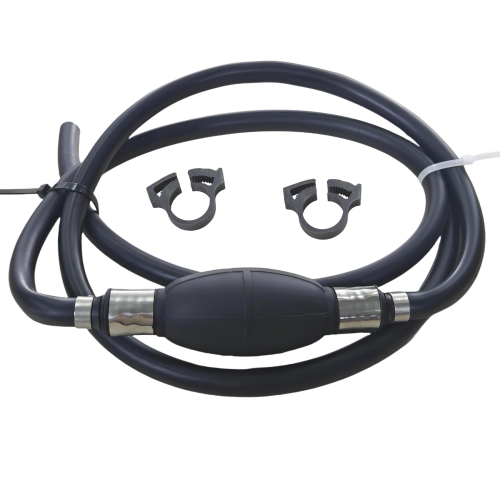 Fuel Line Assembly with Primer Bulb 3/8" x 6FT – Fits Outboard Motors, RVs, Tractors (Replaces Yamaha 6Y2-24306-05-00)