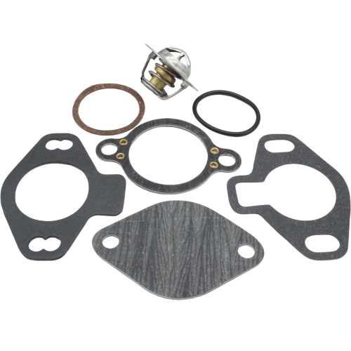 Thermostat Repair Service Kit – Fits Mercury/MerCruiser 4.3L 5.0L 5.7L 7.4L V6 V8 SternDrive Motors (Replaces 807252Q4, 807252T4, 807252T7, 8M0089715)