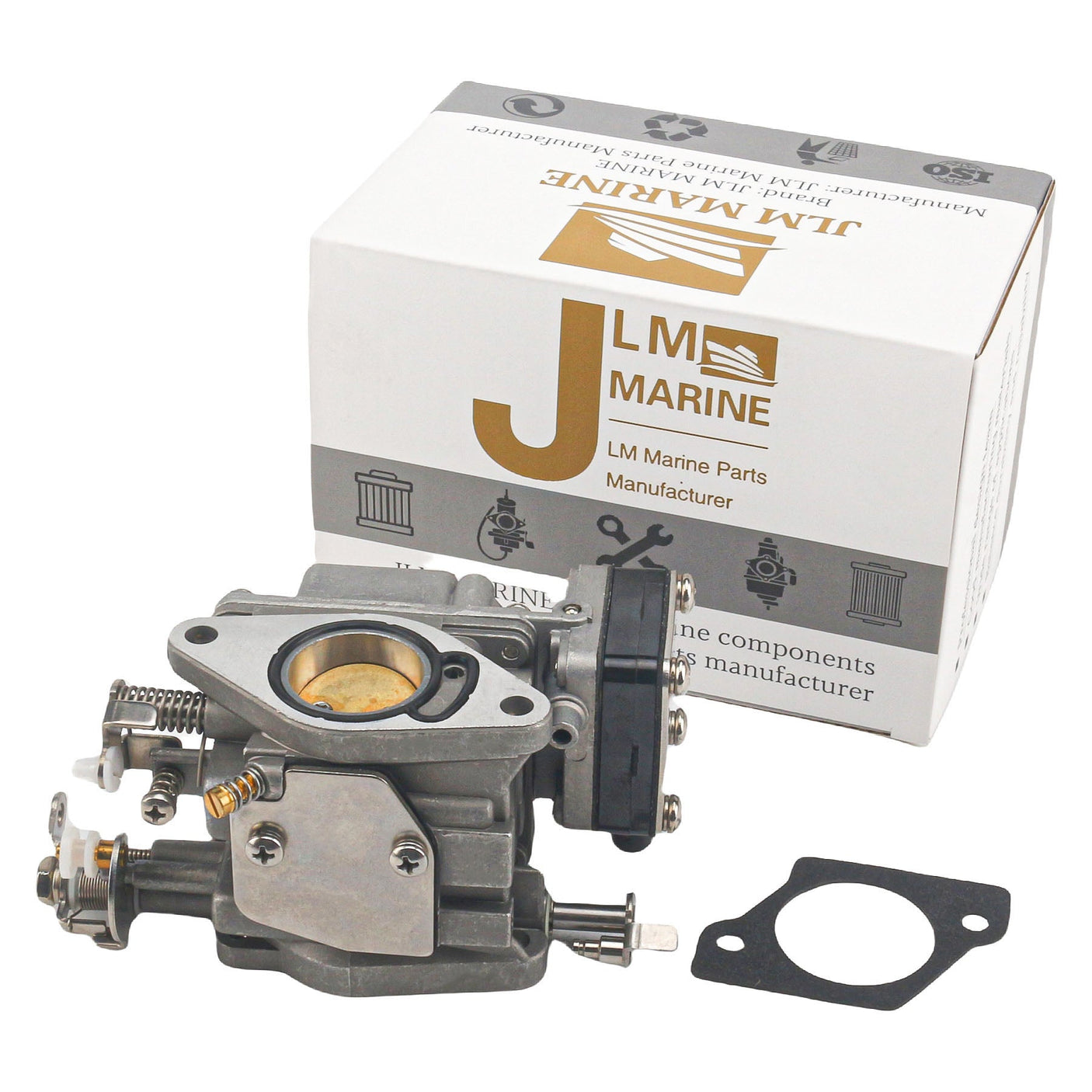 Carburetor Assembly – Fits Tohatsu/Nissan 9.9-18HP Two-Stroke (Replaces 3G2-03100-0, Sierra 18-7848)