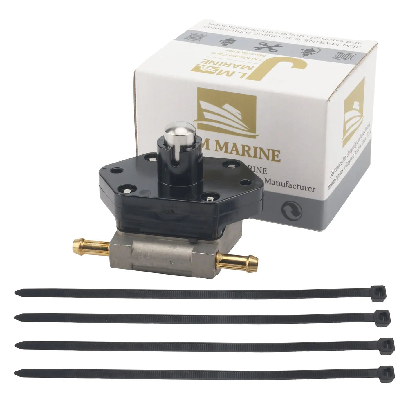Fuel Pump Assembly – Fits Mercury/Mariner 25-60 HP 4-Stroke Outboard (Replaces 8M0118176, 8M0141844, 892874T01)