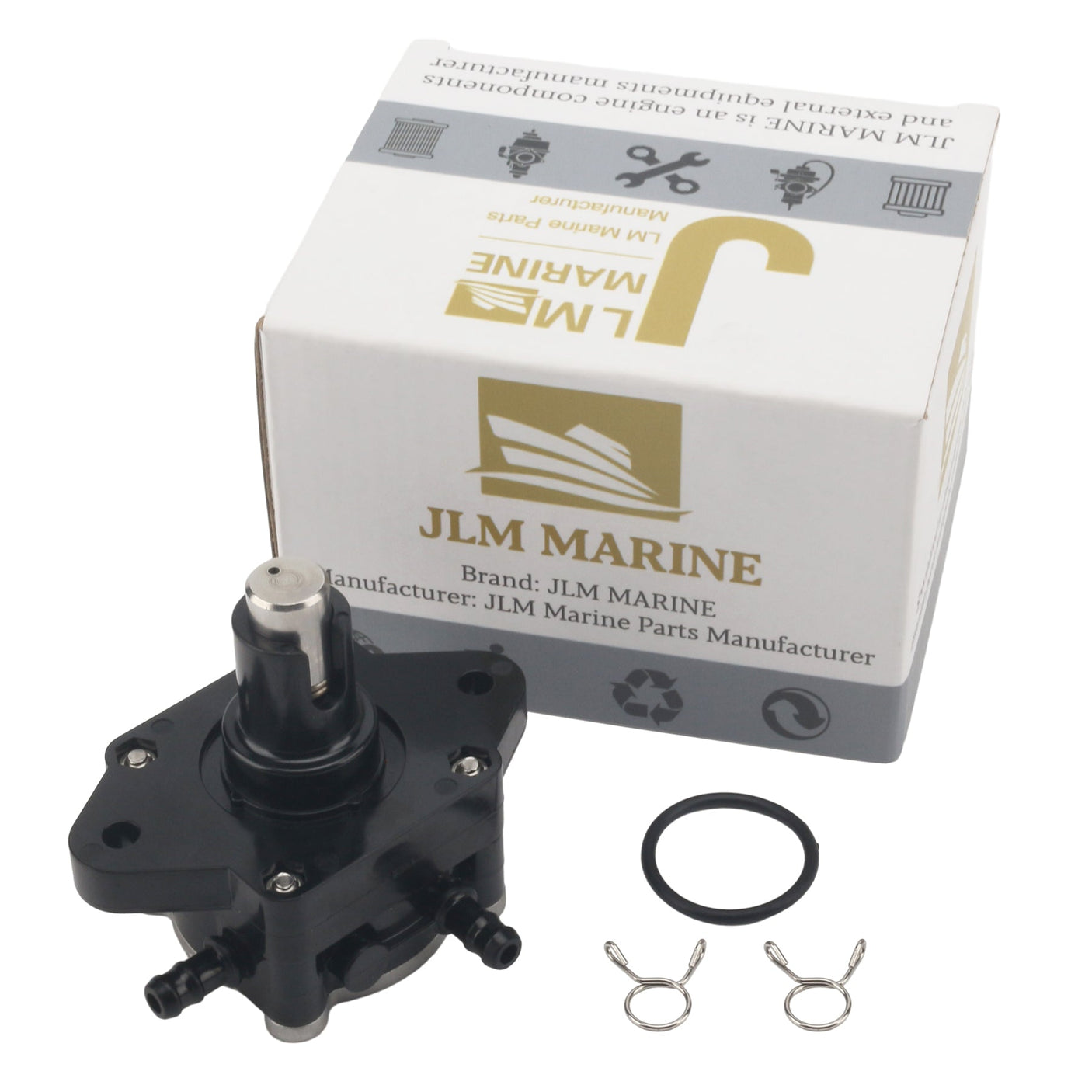 Low Pressure Fuel Pump – Fits Suzuki 40-140HP, Johnson/Evinrude 90-140HP (Replaces Suzuki 15100-90J00, Johnson/Evinrude 5033699)