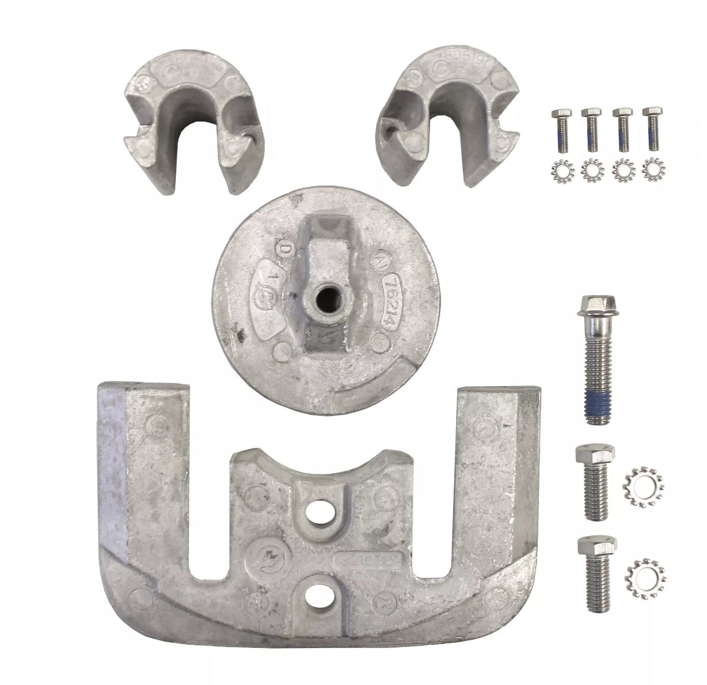 Mercury Bravo II & III Aluminum Anode Kit – Fits MerCruiser Stern Drives (Replaces 888761Q03, 97-888761K02)