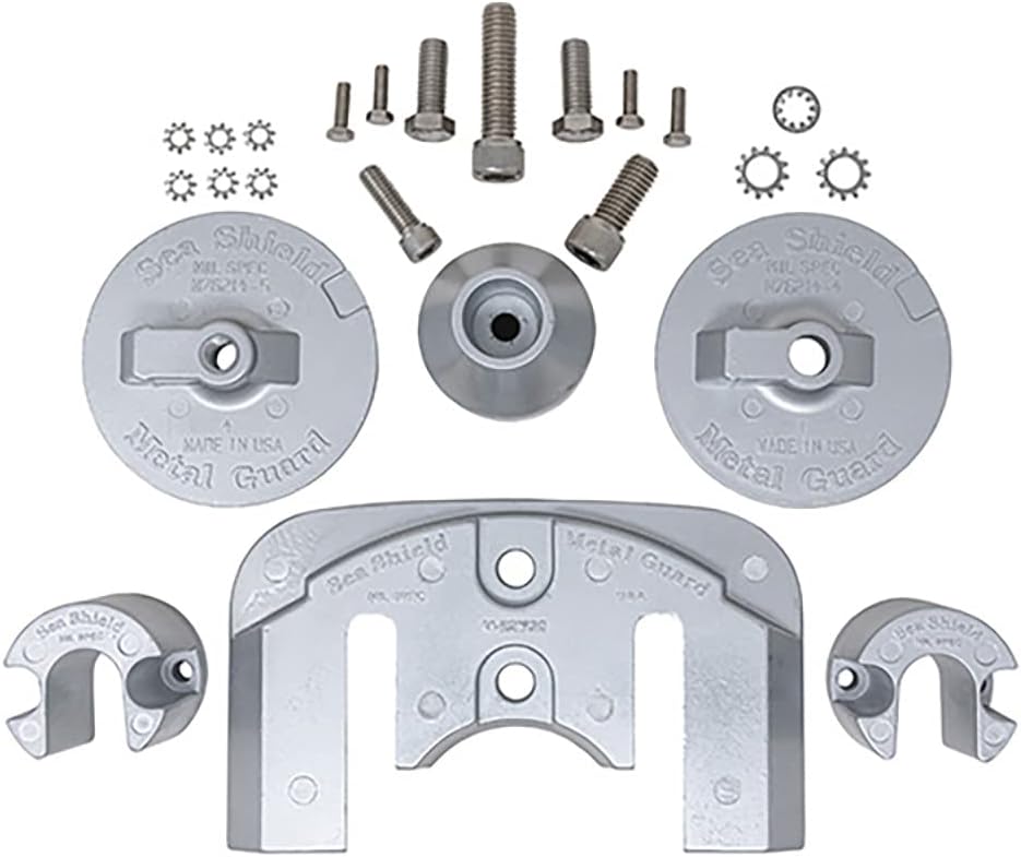 Martyr Anodes CMBRAVO23KITM Magnesium Mercury Bravo 2 and 3 Anode Kit – Fits MerCruiser Bravo II/III Drives (Replaces 888761Q1)