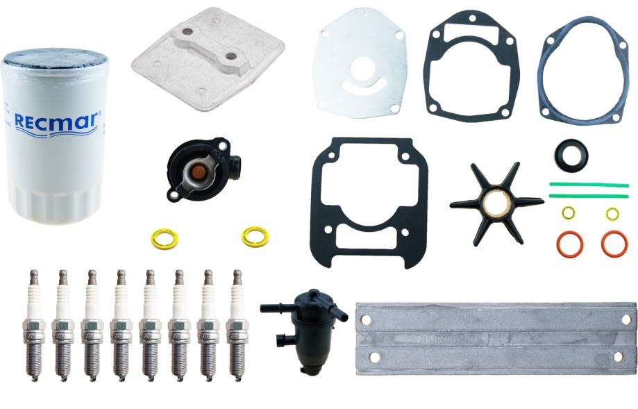 300 Hour Service Kit – Fits Mercury 250-300HP V8 4.6L Engines (Replaces 8M0149931, 8M0149932)