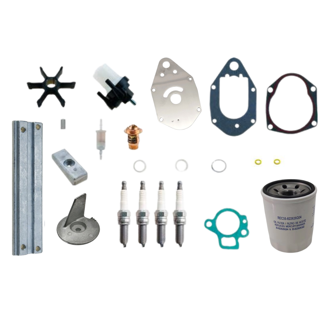 300 Hour Maintenance Service Kit – Fits Mercury 40-60 HP EFI FourStroke
