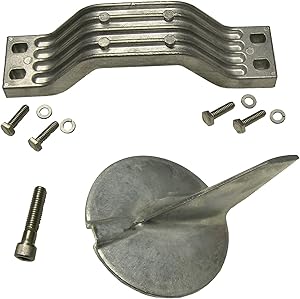 Yamaha Outboard Magnesium Anode Kit – Fits Yamaha 200-250 HP (Replaces 6G5-45251-01M, 61A-45371-00M)