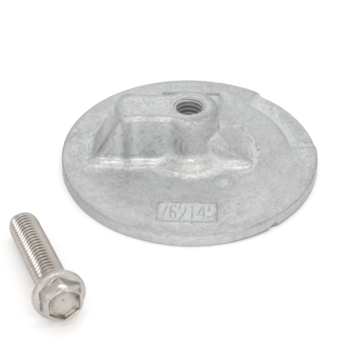 Trim Tab Anode – Fits Mercury/Mariner 35-300 HP Outboards & MerCruiser Alpha/Bravo Drives (Replaces 97-76214Q5, 97-76214T5)