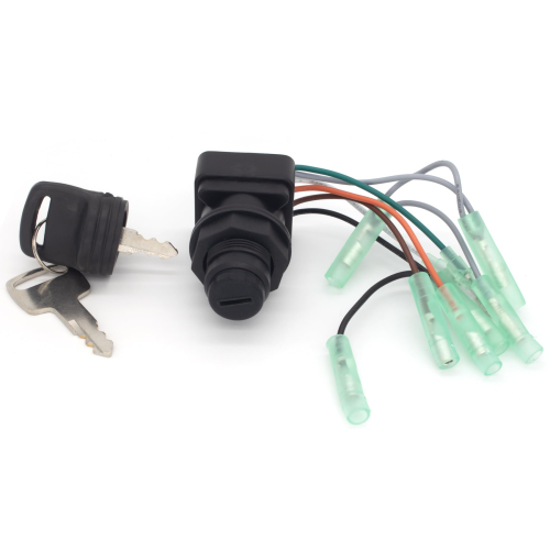 Ignition Key Switch – Fits Suzuki 2 & 4-Stroke 8-225 HP Outboard Motors (Replaces Suzuki 37110-99E02, Sierra MP51010)