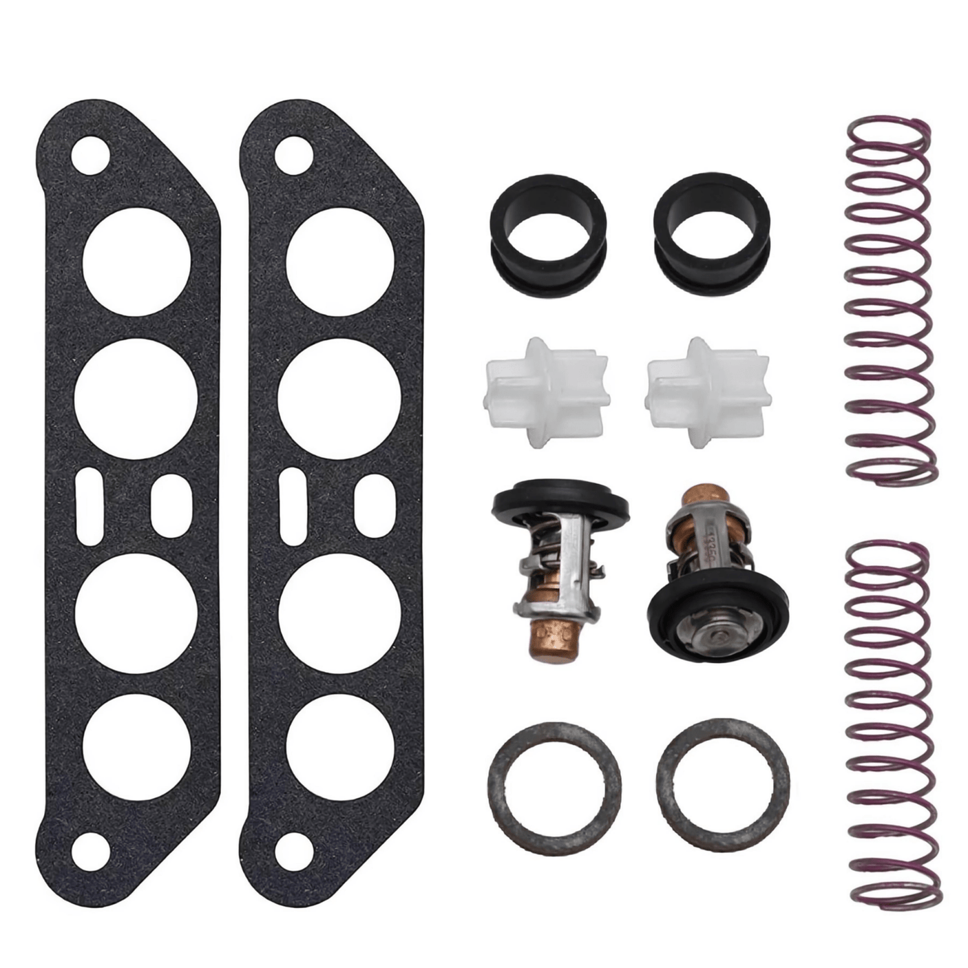 Thermostat Kit – Fits Johnson Evinrude V4 Crossflow 65-140HP (Replaces 18-3673, 340975, 340976)