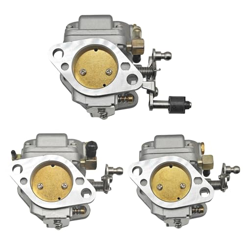 Carburetor Set – Fits Mercury 2-Stroke 40-60 HP (Replaces 821854T4, 821854T5, 821854T6)