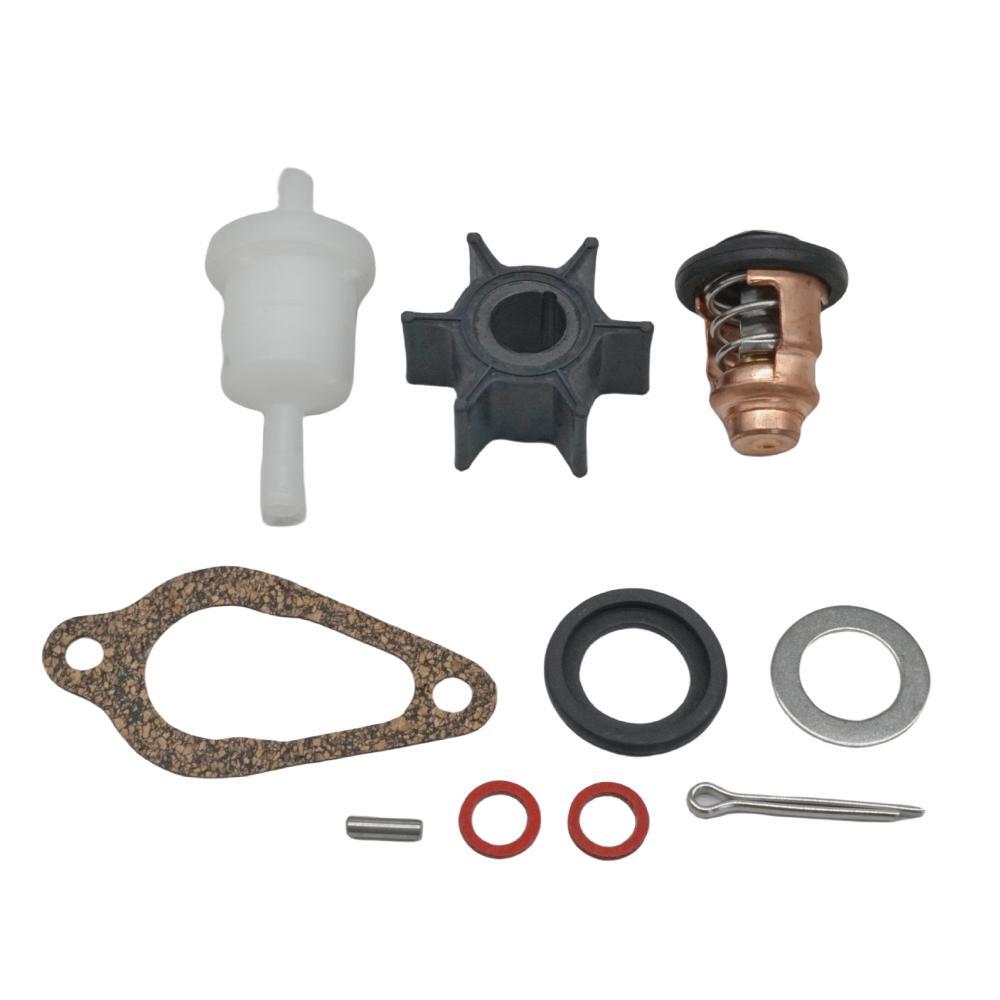 Water Pump Impeller Kit – Fits Mercury/Mariner 8-9.9 HP 4-Stroke 209cc (Replaces 8M0120837, 3V1-87500-0)