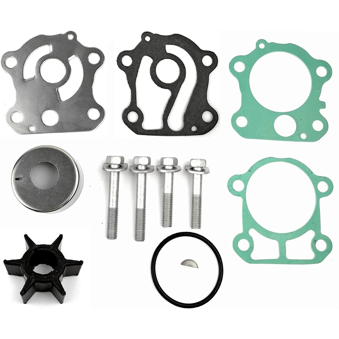 Water Pump Impeller Repair Kit – Fits Yamaha 40-60 HP (Replaces 6H3-W0078-02-00)