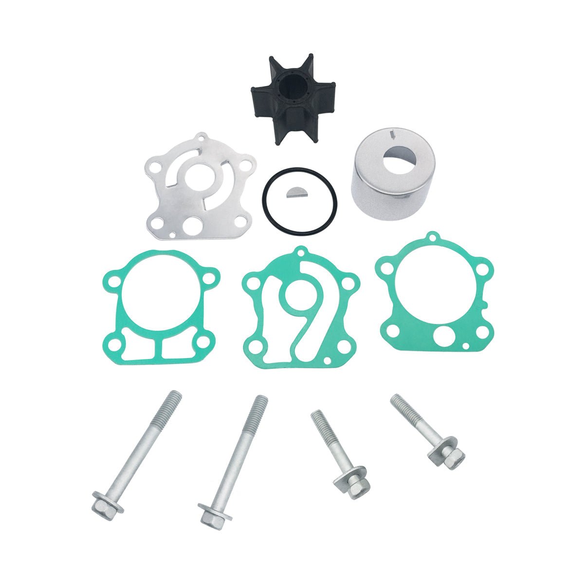 Water Pump Repair Kit – Fits Yamaha F75, F80, F90, F100 (Replaces 67F-W0078-00-00, 18-3451, 8M6012802)
