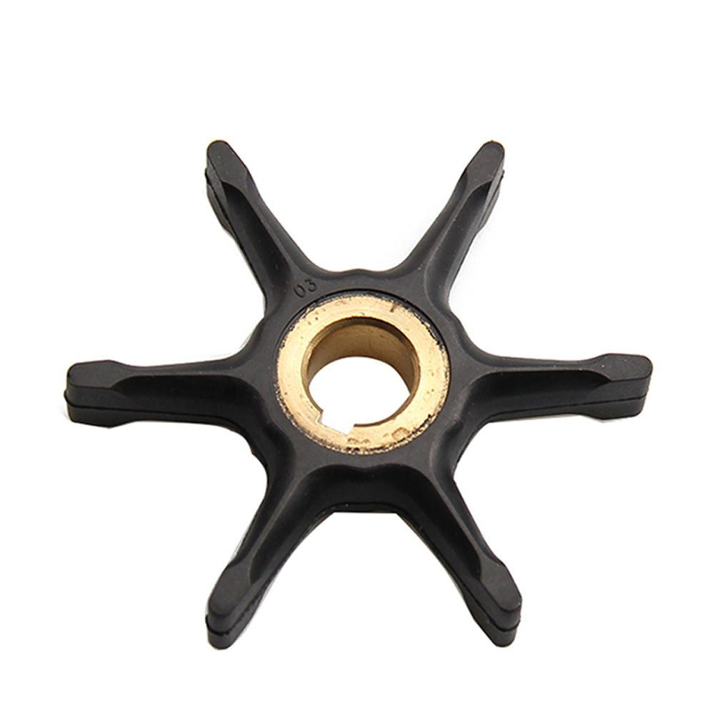 Water Pump Impeller – Fits Johnson/Evinrude OMC 10-25 HP (Replaces 375638, 389646, 775518)