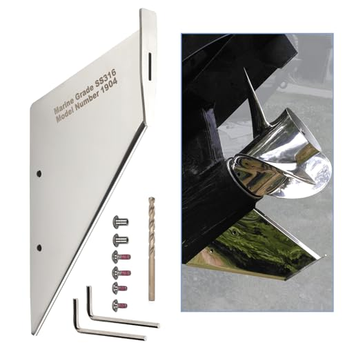 Skeg Safe Repair Guard – Fits Mercury/Mariner 75-175 HP Outboard (Replaces GlückMarine 27061)