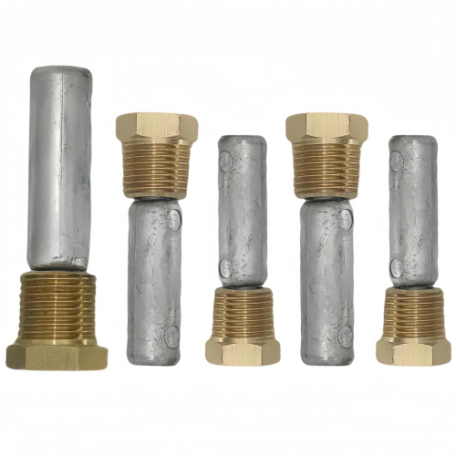 Zinc Pencil Anode Kit – Fits Yanmar 4LHA, 6LP, 6LY (Replaces Yanmar 119773-92600, 01317T, 01318T, 119574-18790, 119574-44150)