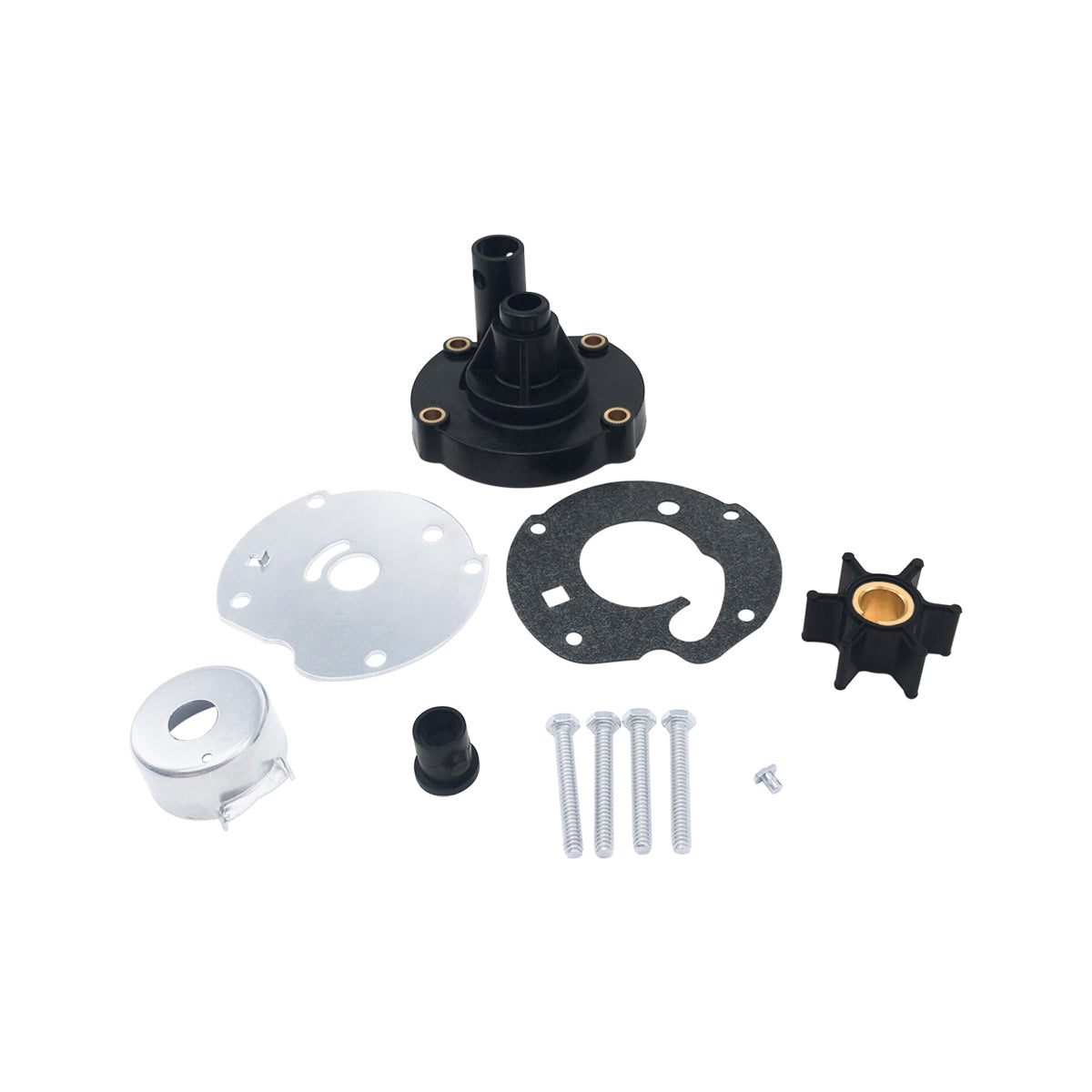 763758 Water Pump Impeller Kit with Housing for Johnson Evinrude OMC Outboards 25-50 HP | SeaSierra