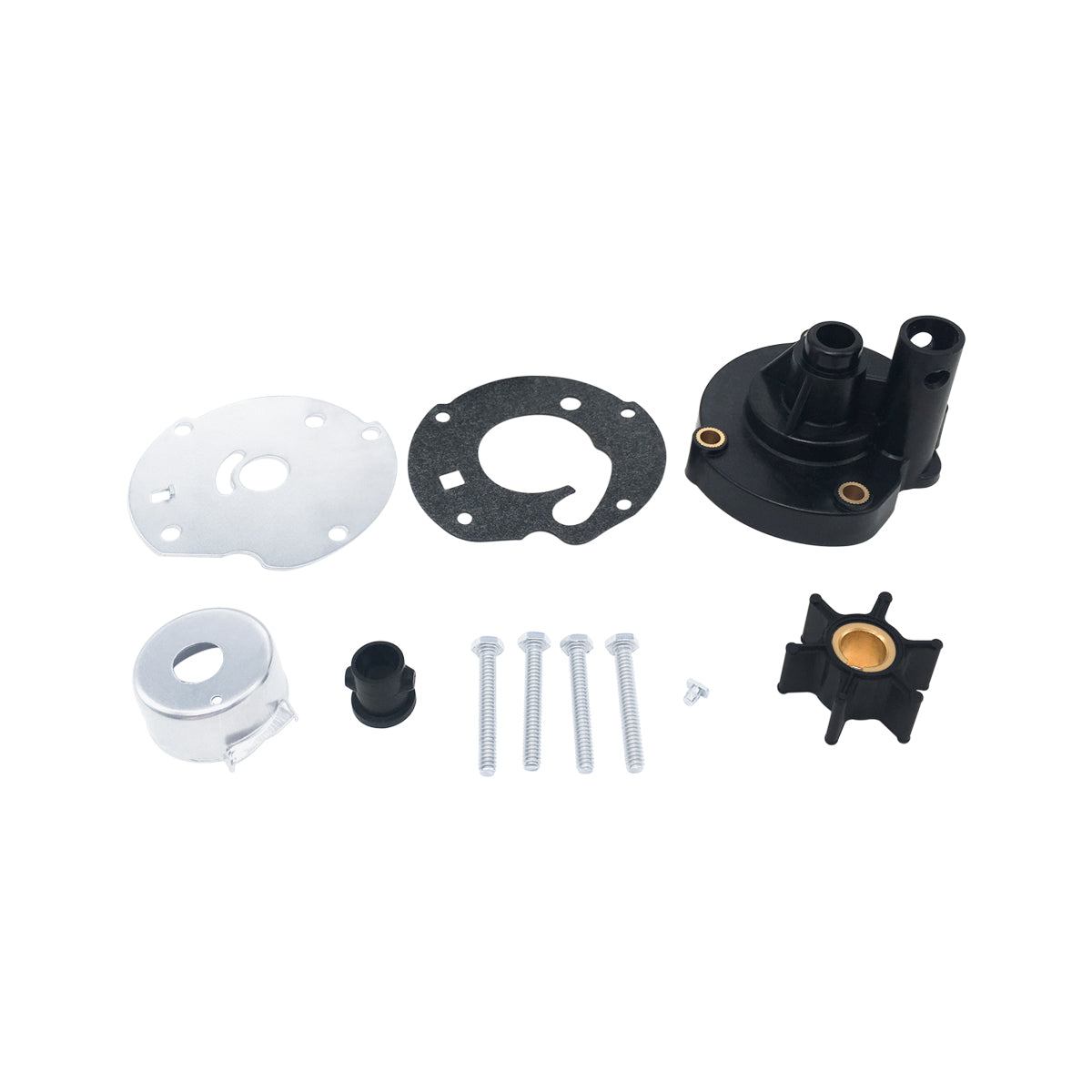 763758 Water Pump Impeller Kit with Housing for Johnson Evinrude OMC Outboards 25-50 HP | SeaSierra