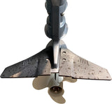 Dorsal Fin Style Hydrofoil Stabilizer for 5-150hp and up to 200hp Outboard Motors and Stern Drives | SeaSierra