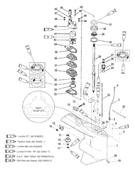 18-2387 2 PCS Marine Drain Plug Screw Kits for Mercury MERCRUISER | Sea Sierra