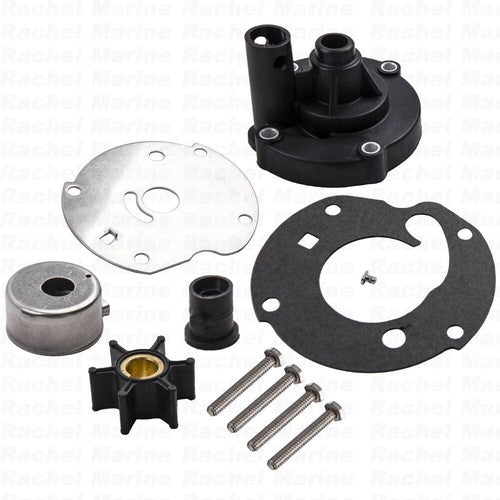 Water Pump Impeller Kit – Fits Johnson Evinrude 5.5HP 6HP 7.5HP (Replaces 763758, 778166, 391391, 382797)