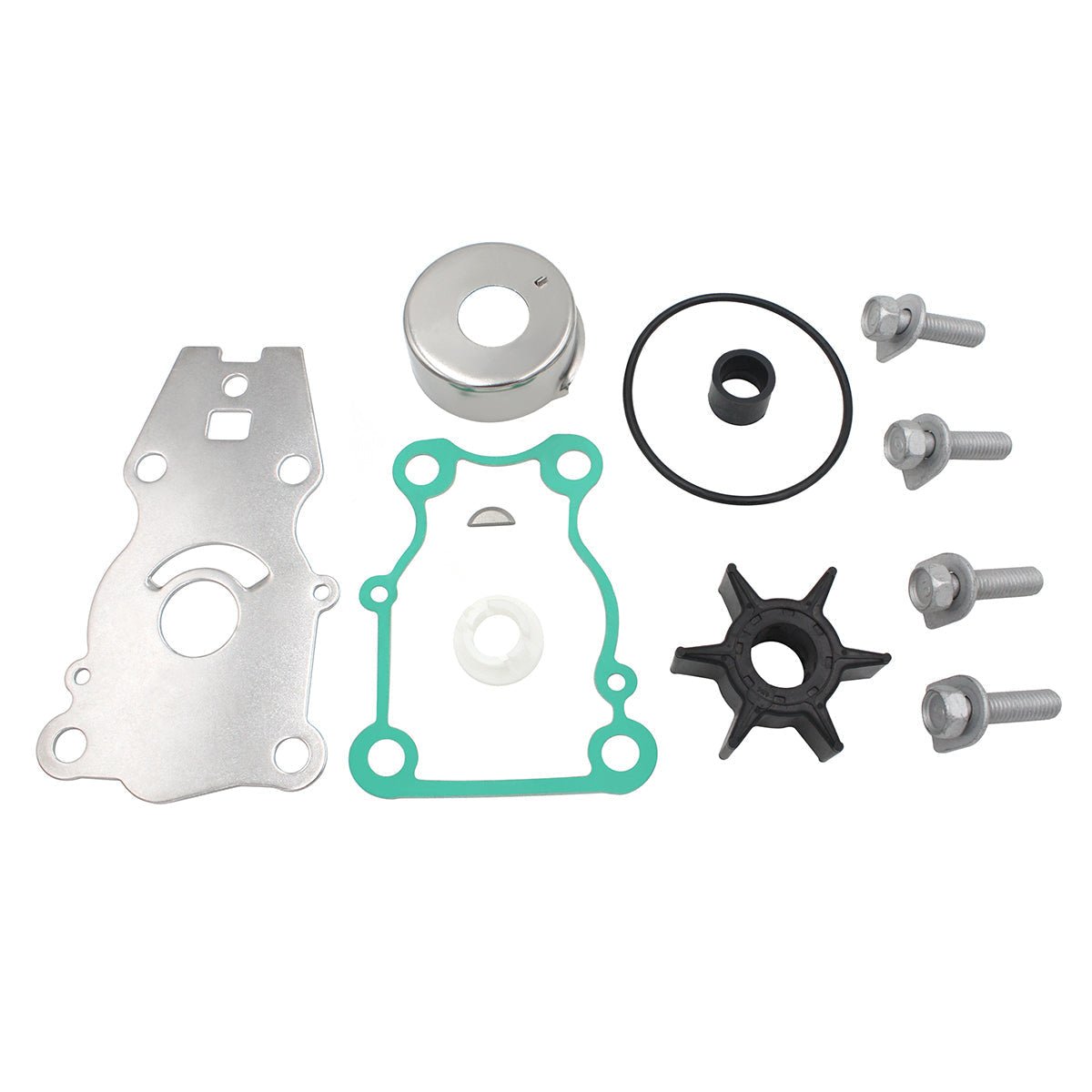 Water Pump Impeller Kit – Fits Yamaha 25-40 HP Outboard Motors (Replaces 66T-W0078-00)