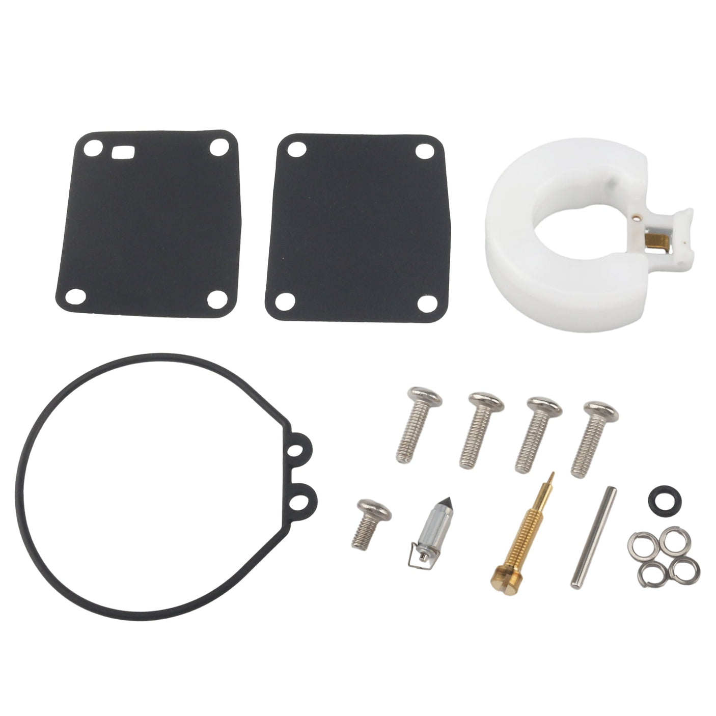 Carburetor Repair Kit – Fits Yamaha 3-8HP, Mercury/Mariner 4-8HP, Tohatsu 4-5HP (Replaces Yamaha 6N0-W0093-00, Mercury/Mariner 11502M, Sierra 18-7765, Tohatsu 369-87122-1)