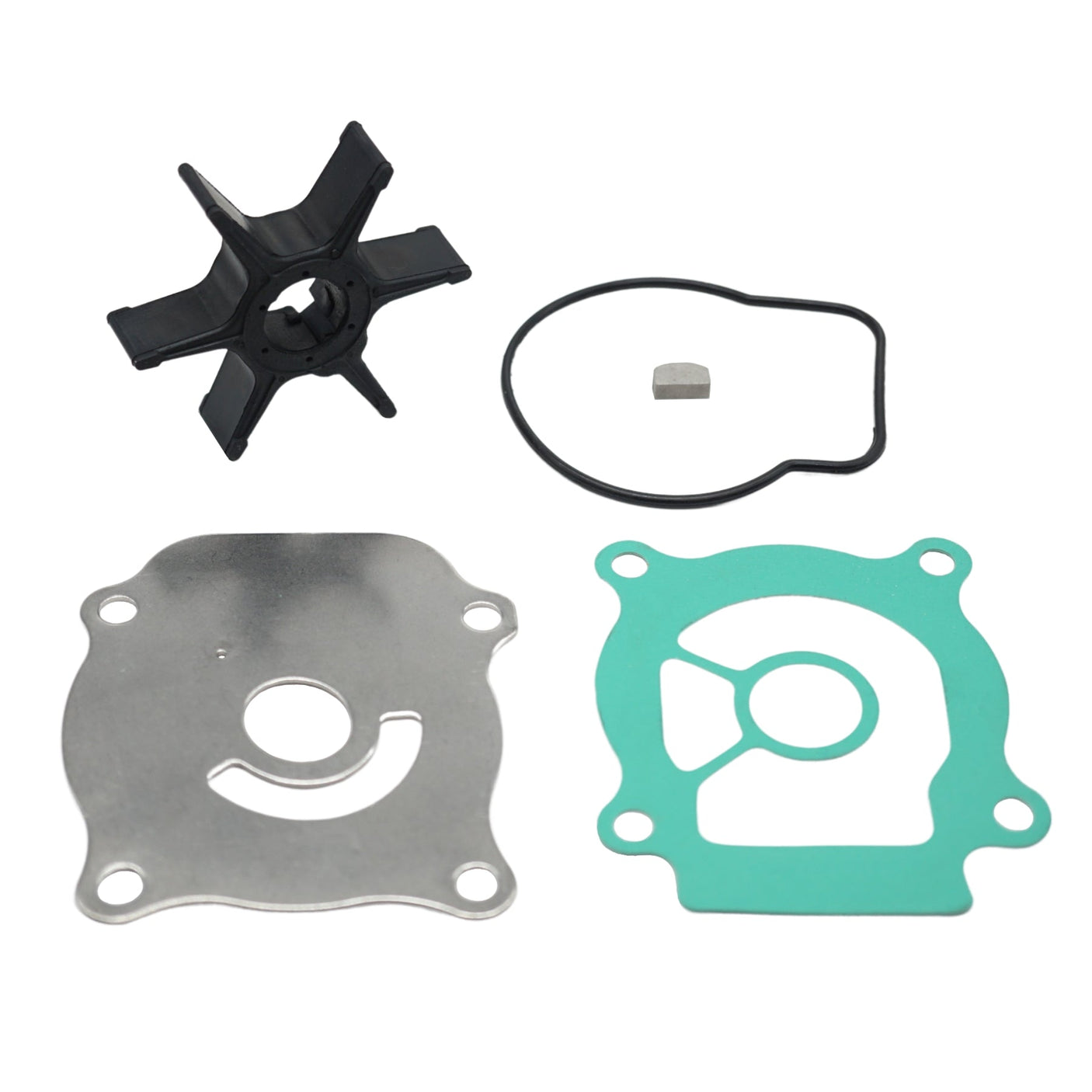 Water Pump Impeller Kit – Fits Suzuki DF4A/DF5A/DF6A (2017+) (Replaces 17400-95J01, 17400-95J00, 17400-88L00)