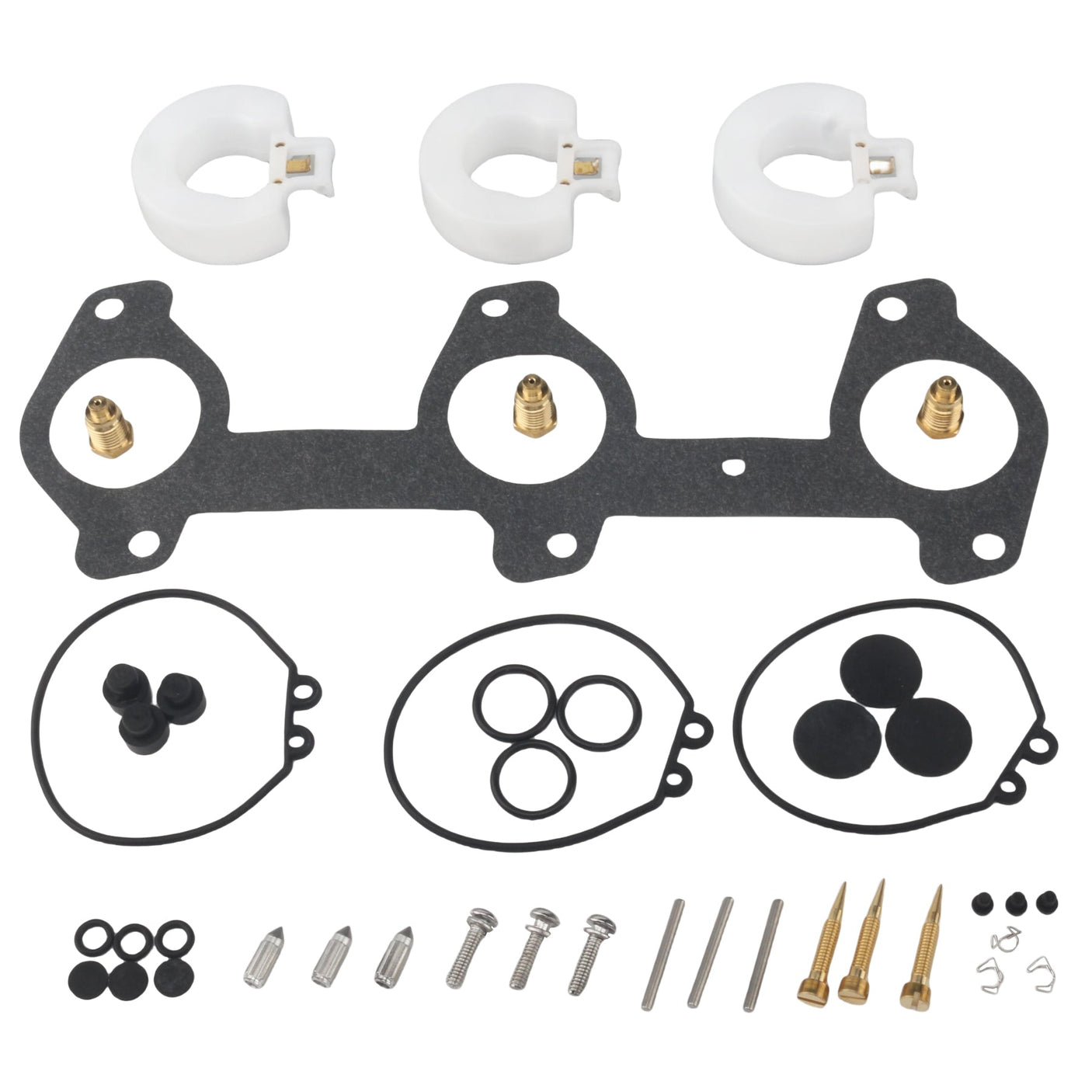 Carburetor Repair Kit – Fits Yamaha 60HP/70HP 2-Stroke (Replaces 6H3-W0093-03, Sierra 18-7760)