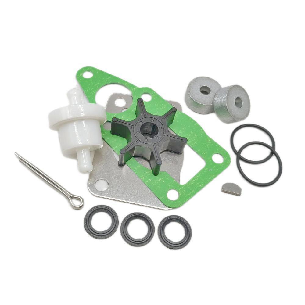 Water Pump Impeller Kit – Fits Suzuki DF4/DF5/DF6 4-Stroke (Replaces 17400-91860, 17400-91830, 17400-98661)