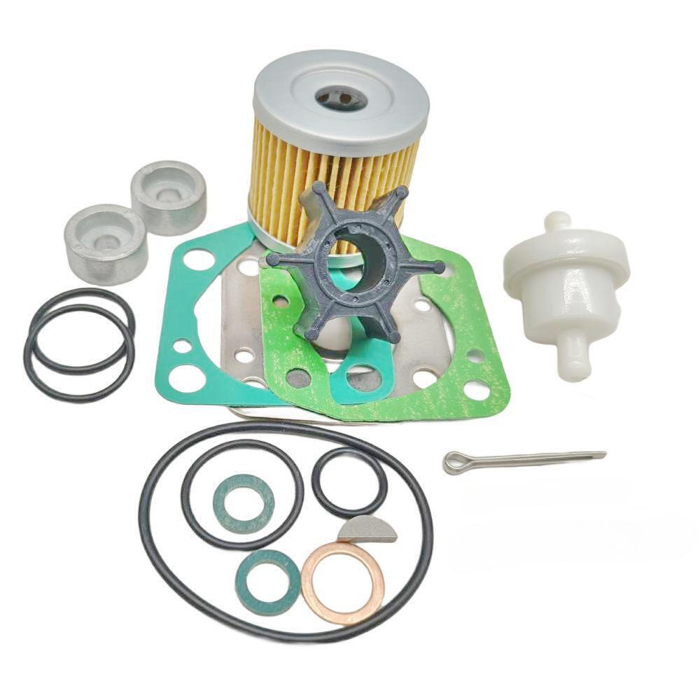 Water Pump Impeller Kit – Fits Suzuki 4-Stroke 8-20HP (Replaces 17400-99840, 17400-99841, 17400-99J20)