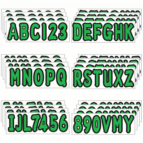 Boat Registration Numbers and Letters Stickers – Fits All Marine Vessels (Replaces UanofCn, NorthBoat, Custom Decals)